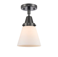 Caden Semi-Flush Mount Brushed Satin Nickel