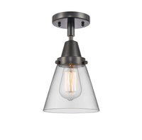 Caden Semi-Flush Mount Brushed Satin Nickel