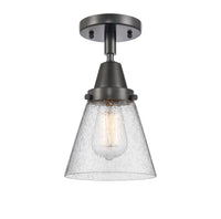 Caden Semi-Flush Mount Brushed Satin Nickel