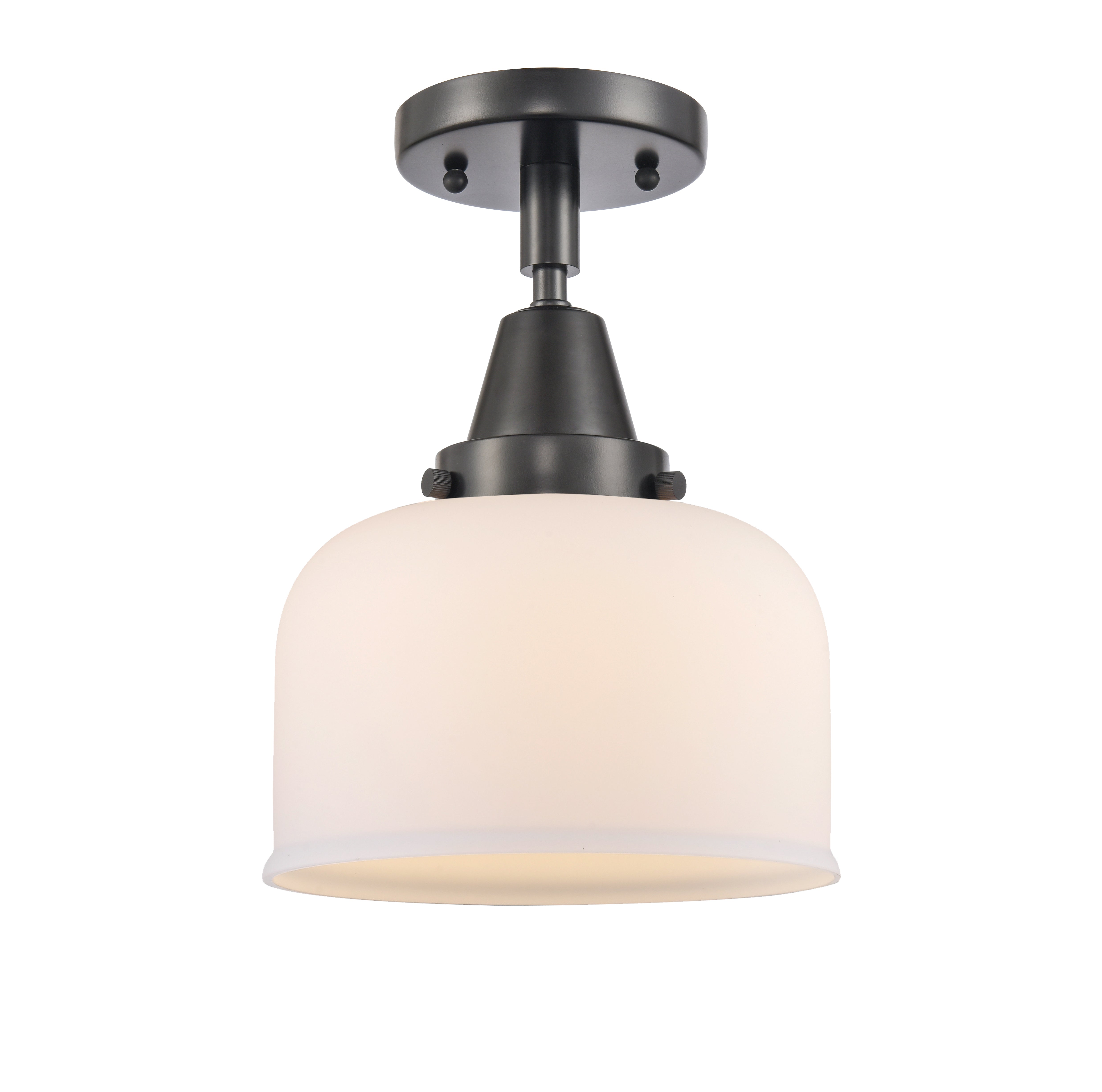 Caden Semi-Flush Mount Brushed Satin Nickel
