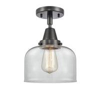 Caden Semi-Flush Mount Brushed Satin Nickel