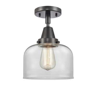 Caden Semi-Flush Mount Brushed Satin Nickel