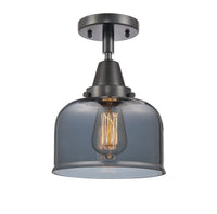 Caden Semi-Flush Mount Brushed Satin Nickel