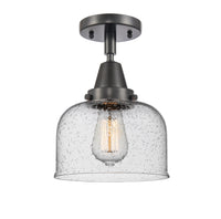 Caden Semi-Flush Mount Brushed Satin Nickel