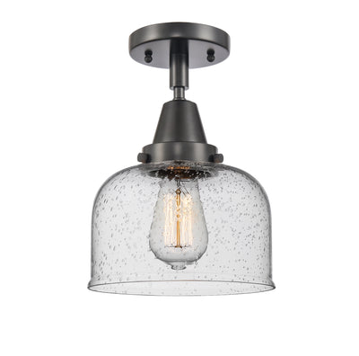 Caden Semi-Flush Mount Brushed Satin Nickel