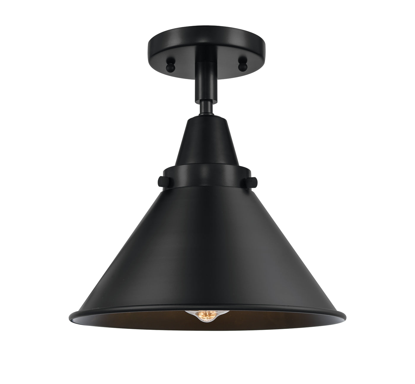 Caden Semi-Flush Mount Brushed Satin Nickel