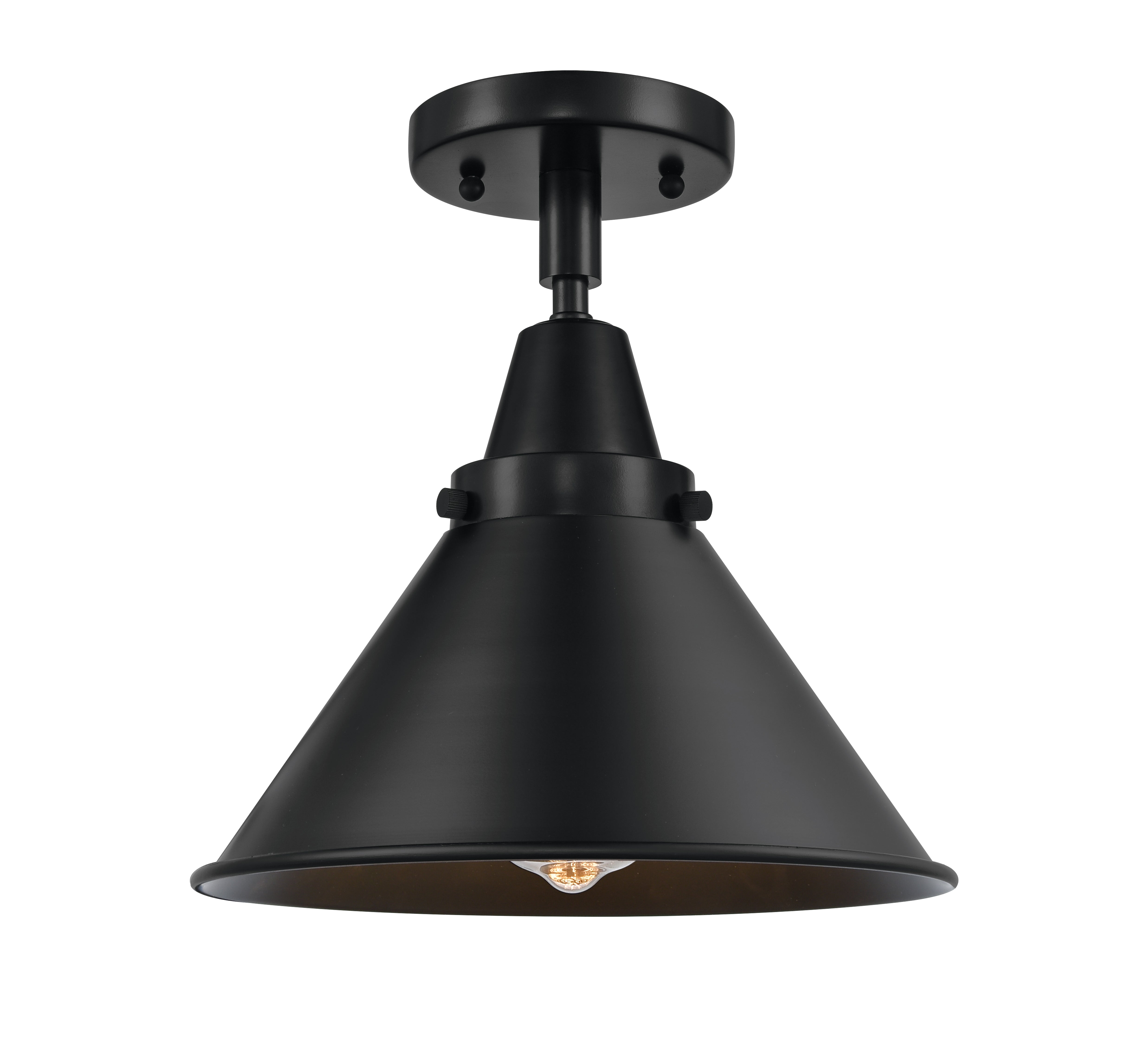 Caden Semi-Flush Mount Brushed Satin Nickel