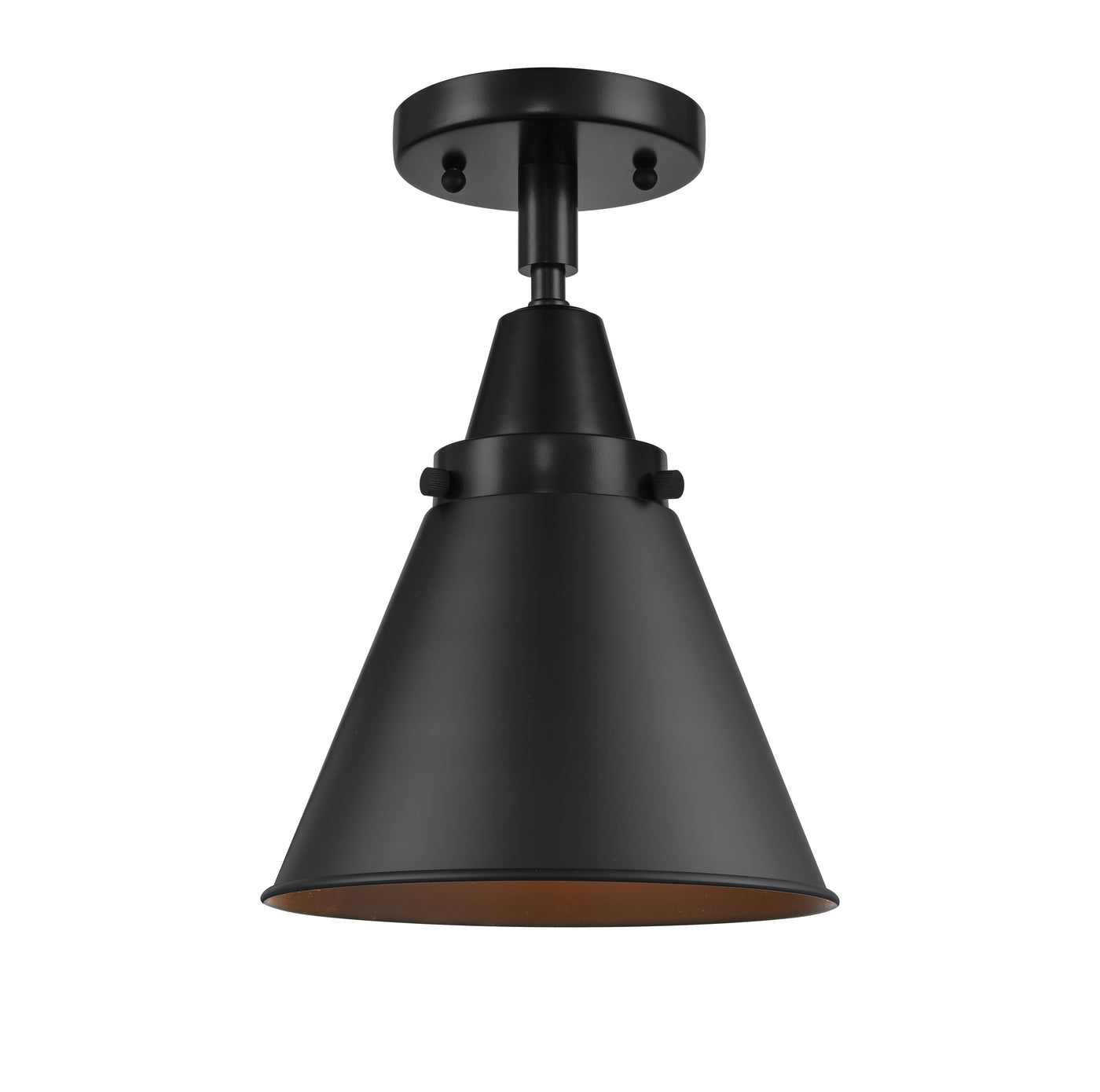 Caden Semi-Flush Mount Satin Nickel