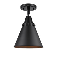 Caden Semi-Flush Mount Satin Nickel
