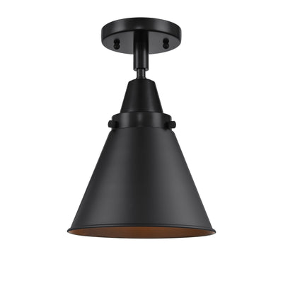 Caden Semi-Flush Mount Satin Nickel