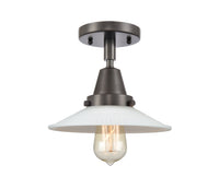 Caden Semi-Flush Mount Brushed Satin Nickel