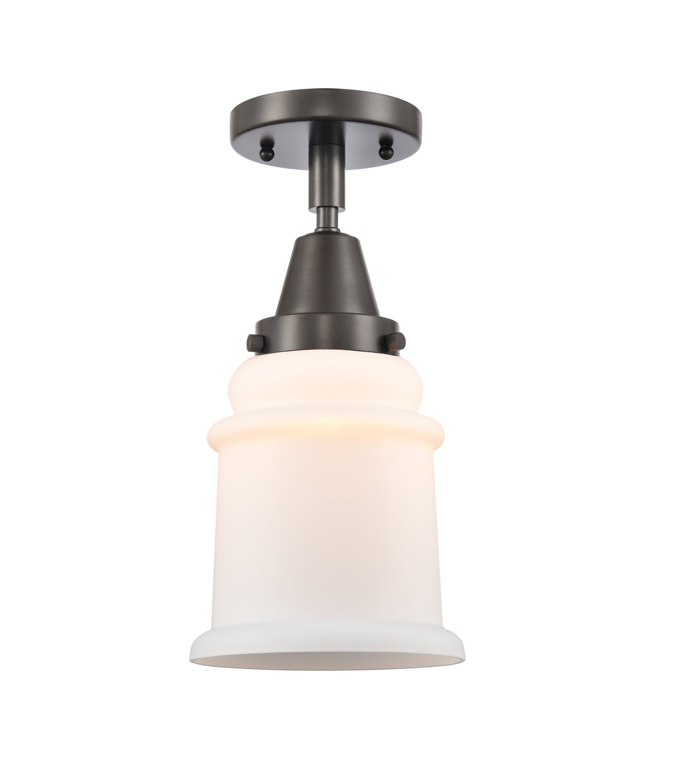 Caden Semi-Flush Mount Brushed Satin Nickel