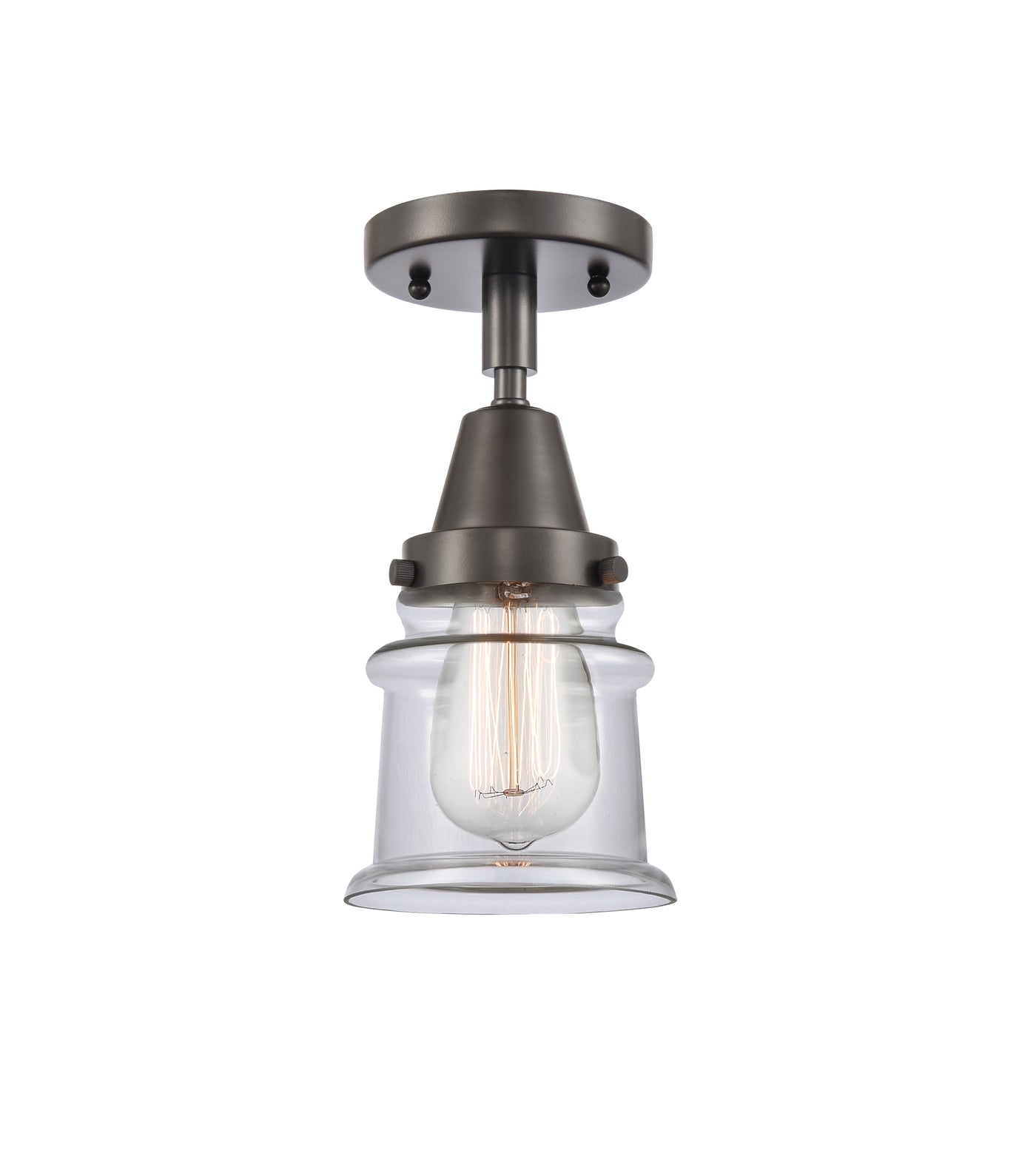 Caden Semi-Flush Mount Brushed Satin Nickel