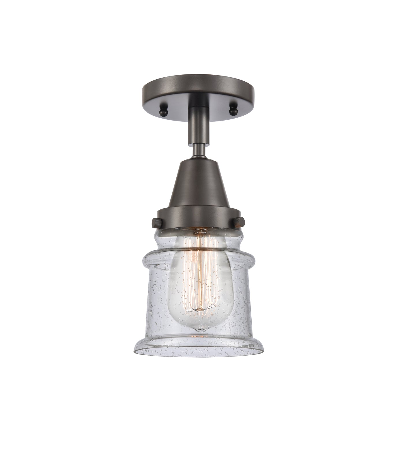 Caden Semi-Flush Mount Brushed Satin Nickel