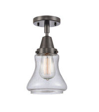 Caden Semi-Flush Mount Brushed Satin Nickel