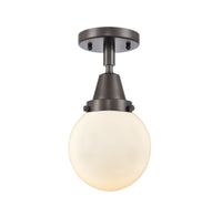 Caden Semi-Flush Brushed Satin Nickel