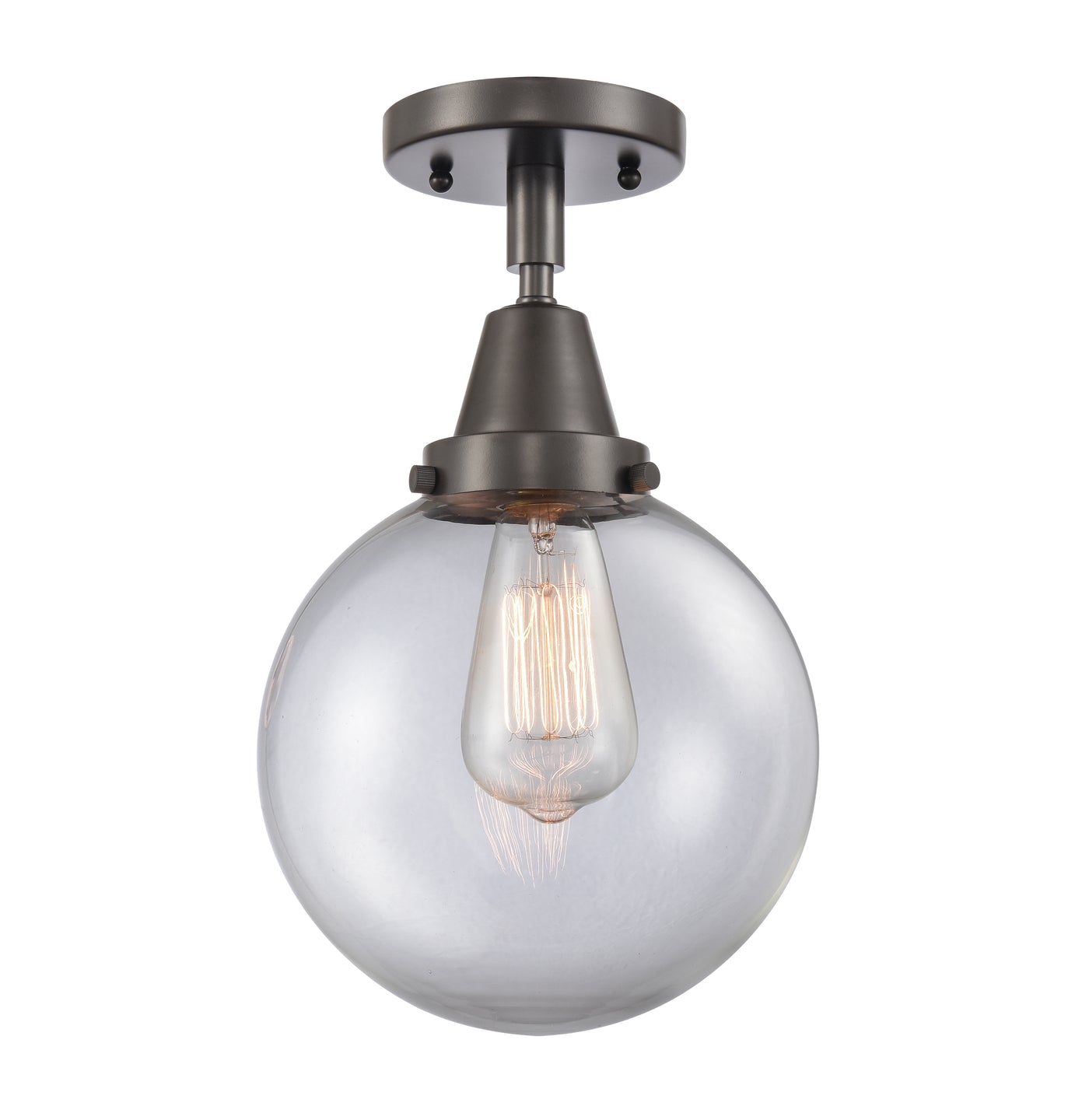 Caden Semi-Flush Mount Brushed Satin Nickel