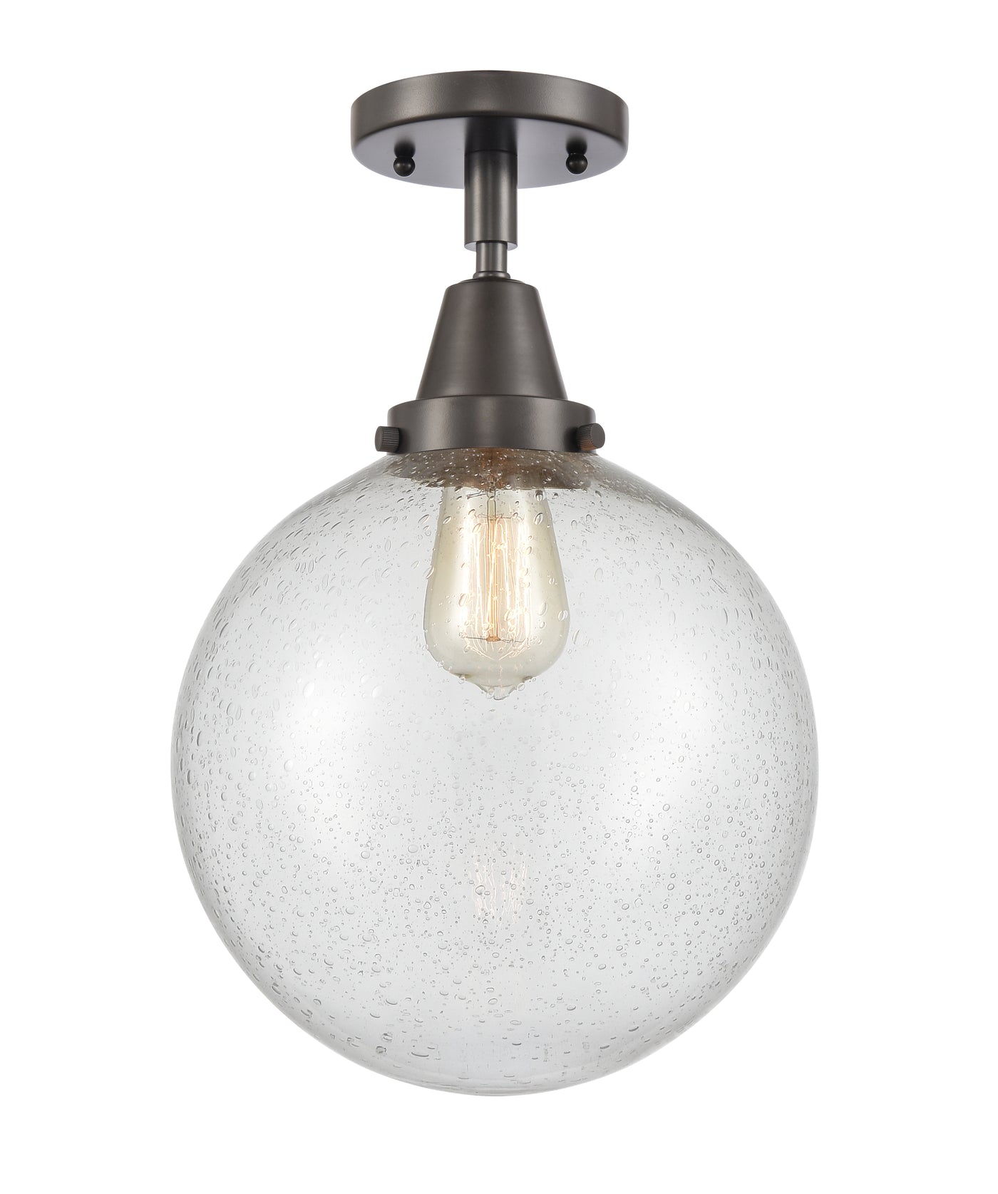 Caden Semi-Flush Mount Brushed Satin Nickel