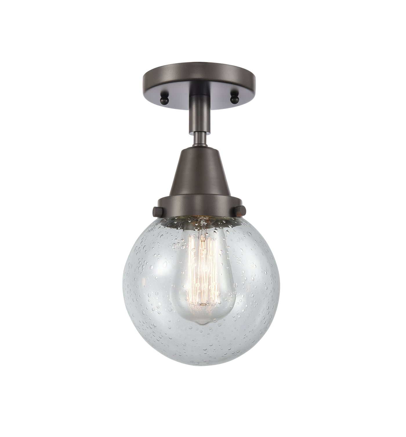 Caden Semi-Flush Mount Brushed Satin Nickel