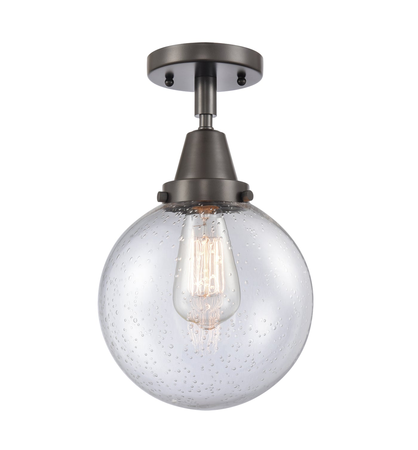 Caden Semi-Flush Mount Brushed Satin Nickel