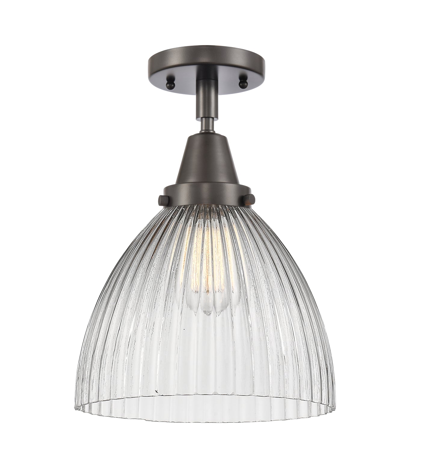 Caden Semi-Flush Mount Brushed Satin Nickel