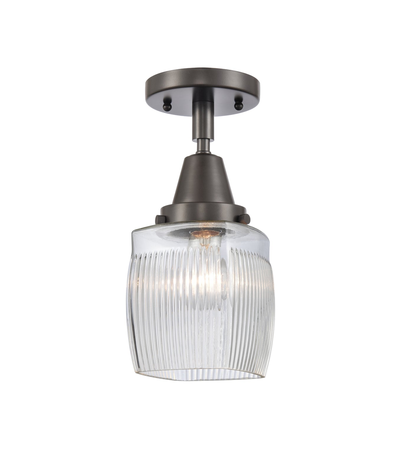 Caden Semi-Flush Mount Brushed Satin Nickel