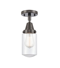Caden Semi-Flush Mount Brushed Satin Nickel