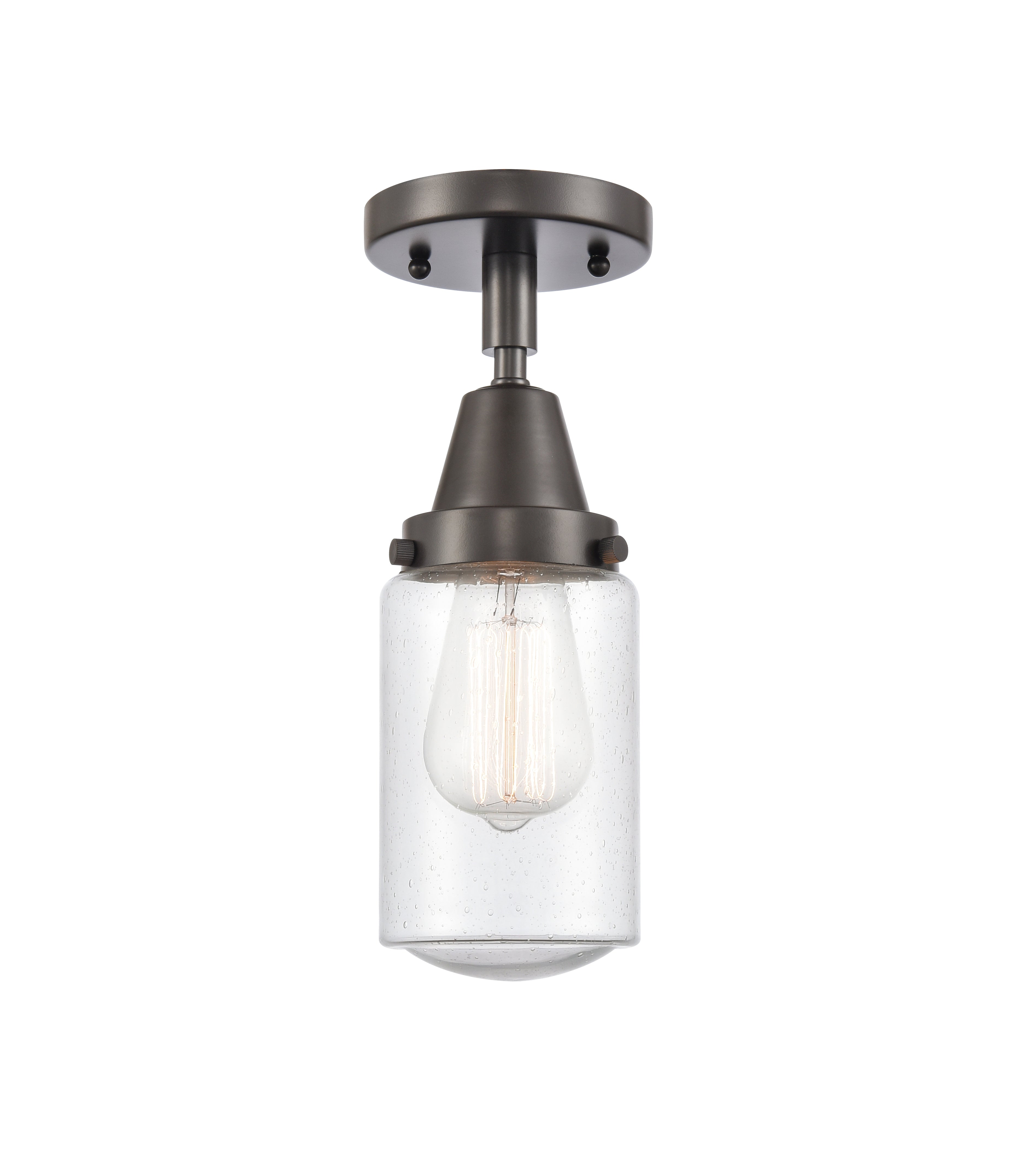 Caden Semi-Flush Mount Brushed Nickel