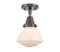 Caden Semi-Flush Mount Brushed Satin Nickel