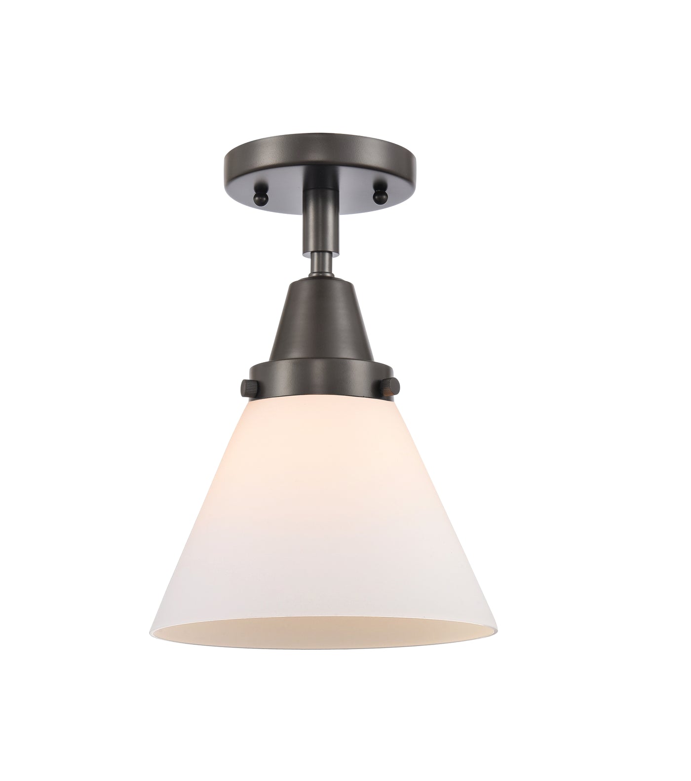 Caden Semi-Flush Mount Brushed Satin Nickel