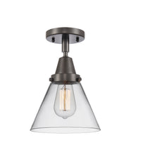 Caden Semi-Flush Mount Brushed Satin Nickel