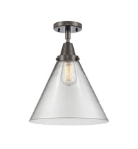 Caden Semi-Flush Mount Brushed Satin Nickel
