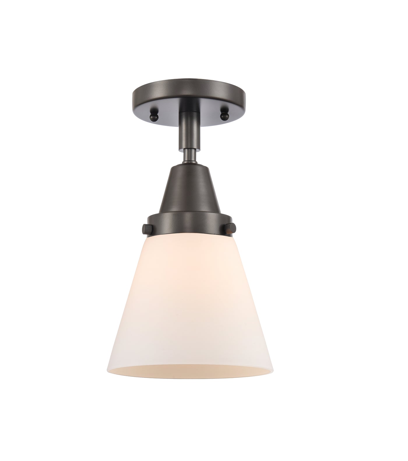 Caden Semi-Flush Mount Brushed Satin Nickel
