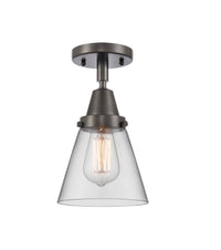 Caden Semi-Flush Mount Brushed Satin Nickel