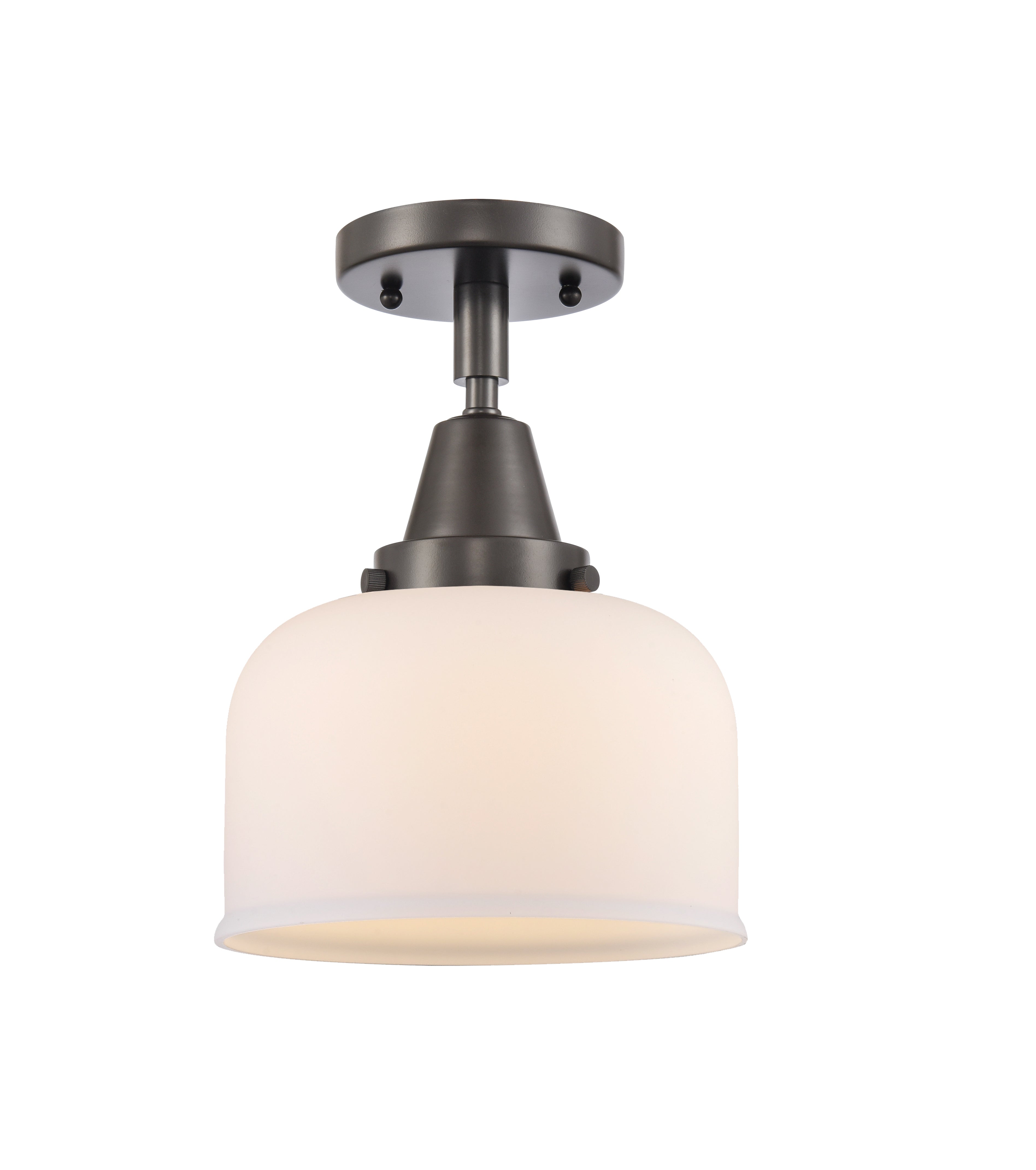 Caden Semi-Flush Mount Brushed Satin Nickel