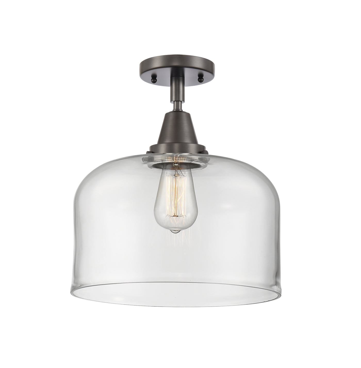 Caden Semi-Flush Mount Brushed Nickel
