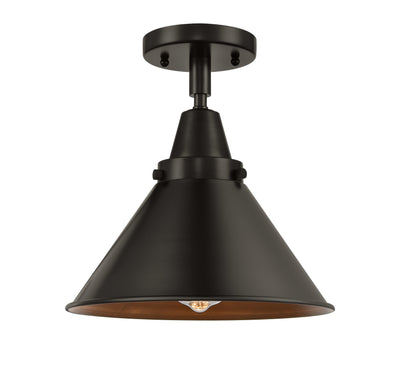 Caden Semi-Flush Mount Brushed Satin Nickel
