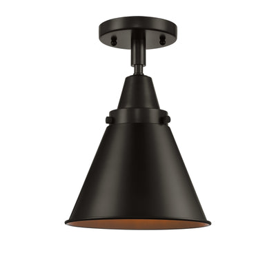 Caden Semi-Flush Mount Satin Nickel