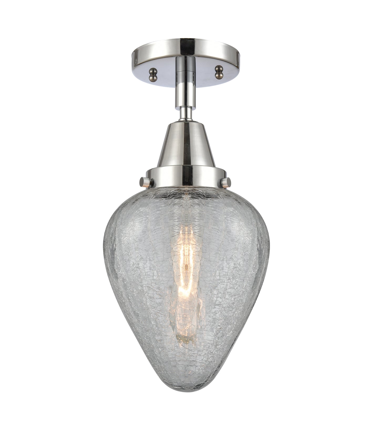 Caden Semi-Flush Mount Brushed Satin Nickel