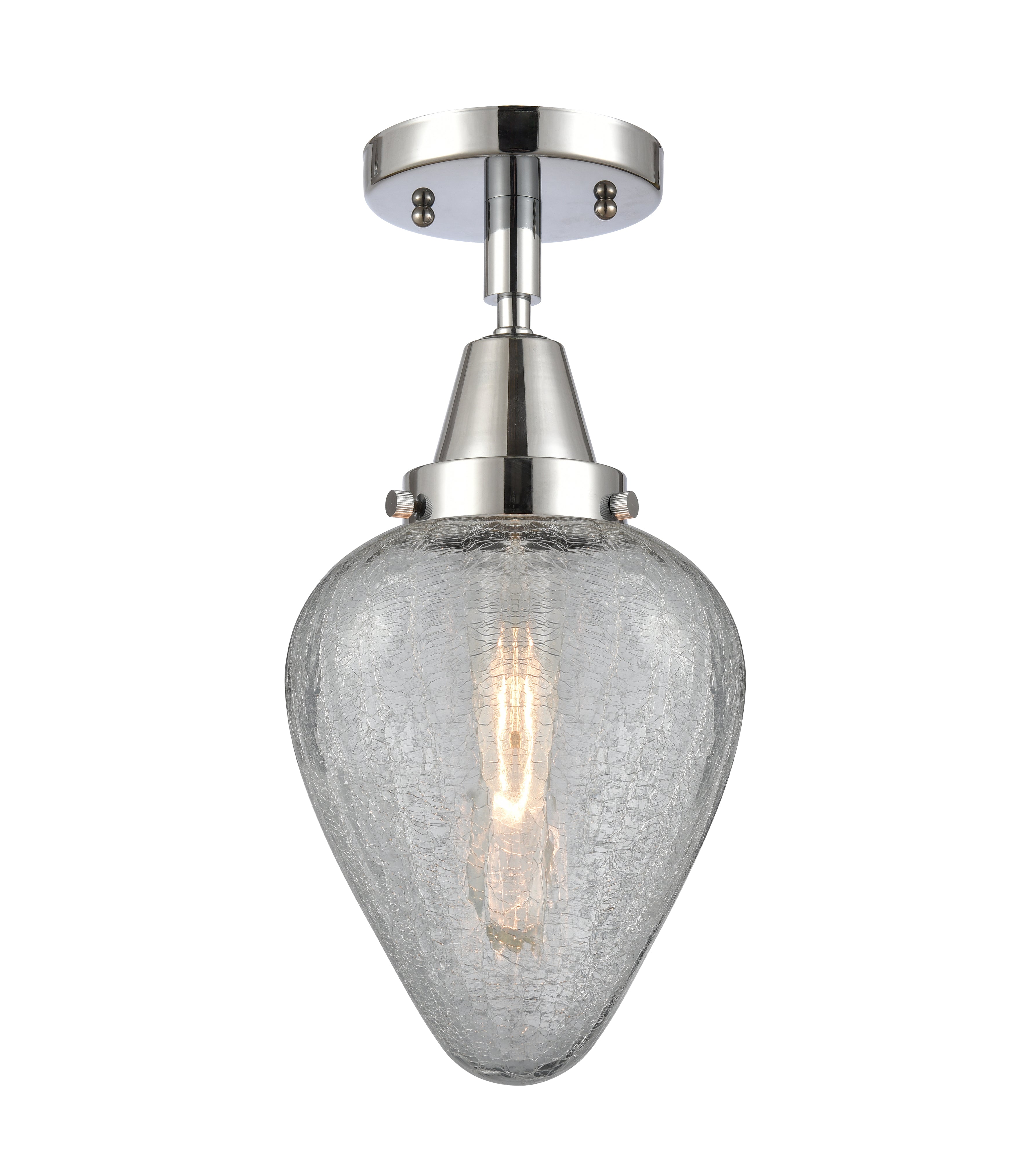 Caden Semi-Flush Mount Brushed Satin Nickel