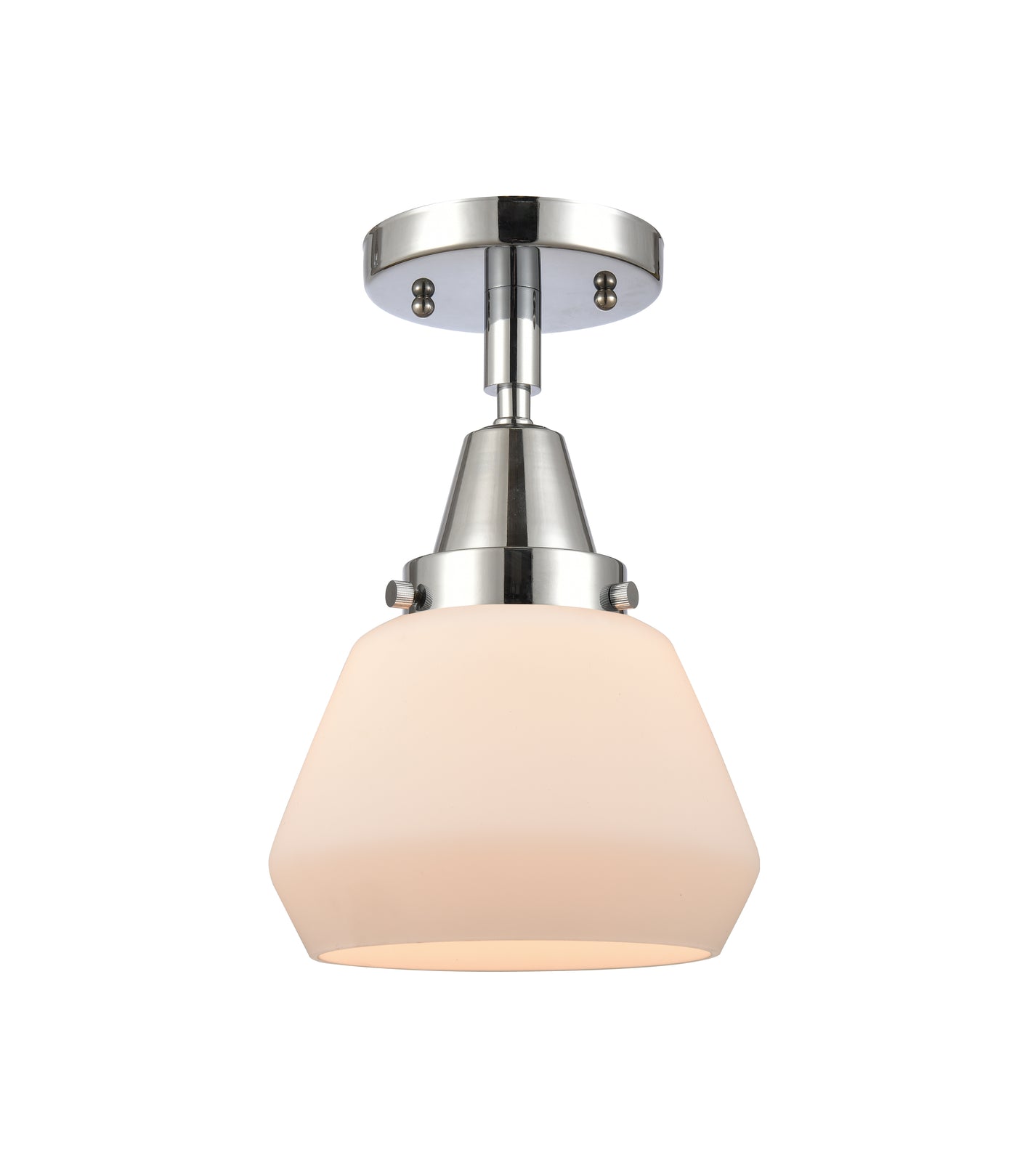 Caden Semi-Flush Mount Brushed Satin Nickel