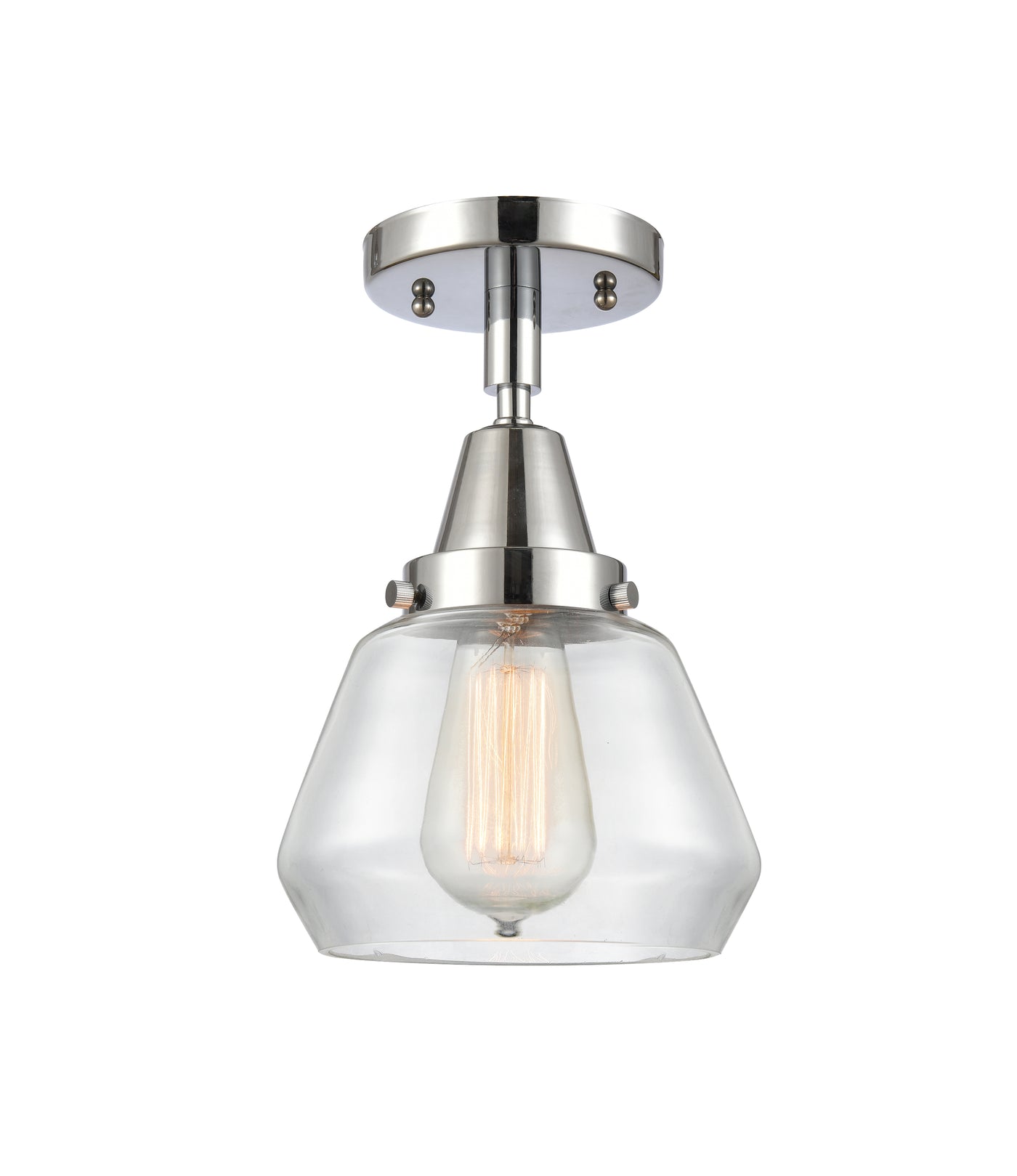 Caden Semi-Flush Mount Brushed Satin Nickel