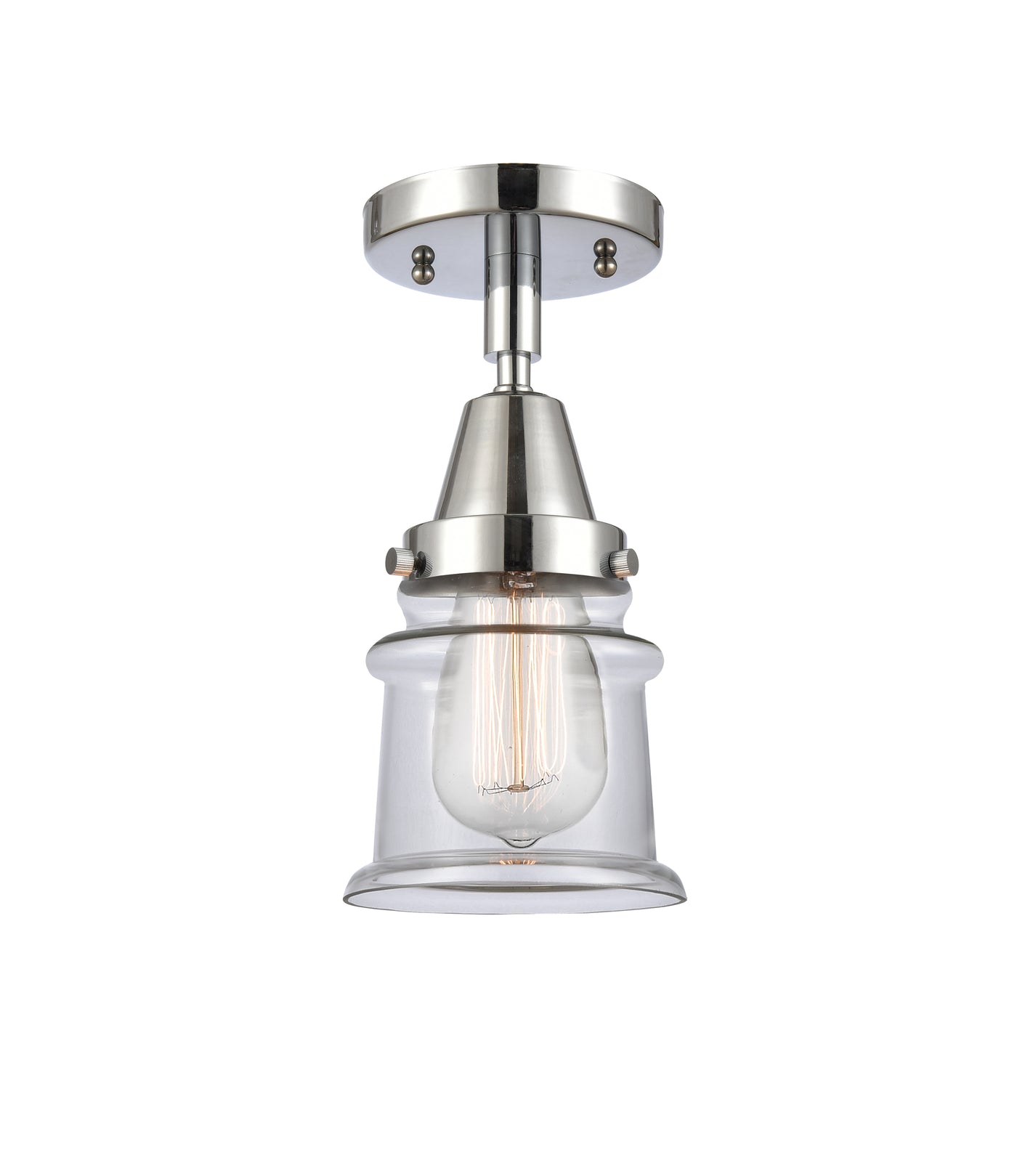 Caden Semi-Flush Mount Brushed Satin Nickel