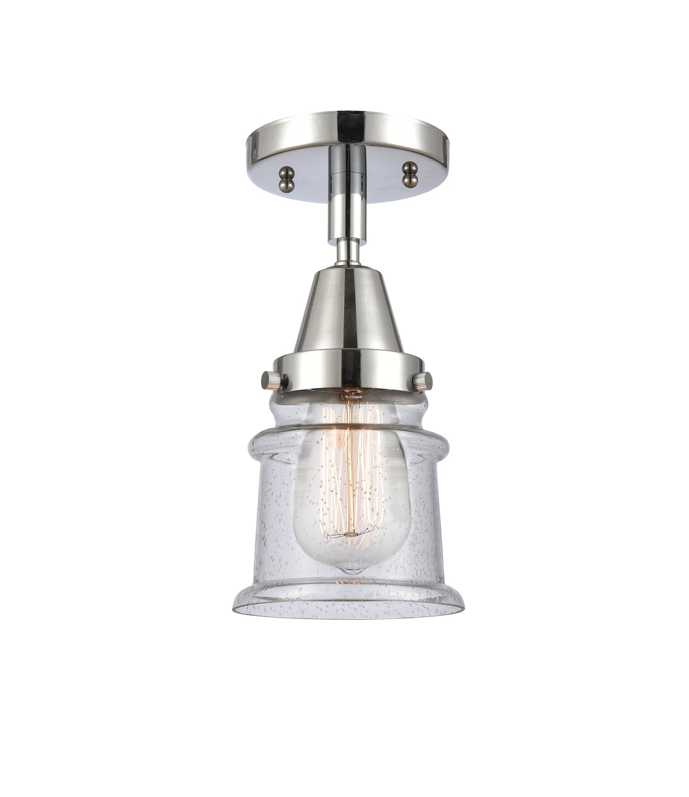 Caden Semi-Flush Mount Brushed Satin Nickel