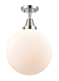 Caden Semi-Flush Mount Brushed Satin Nickel