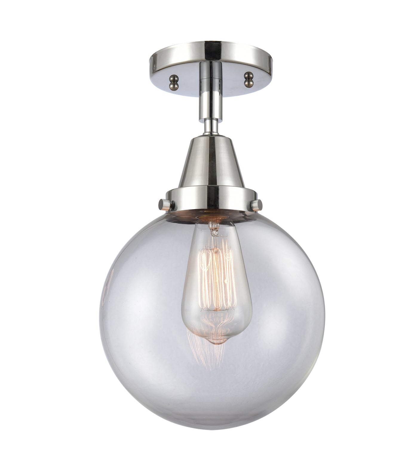 Caden Semi-Flush Mount Brushed Satin Nickel