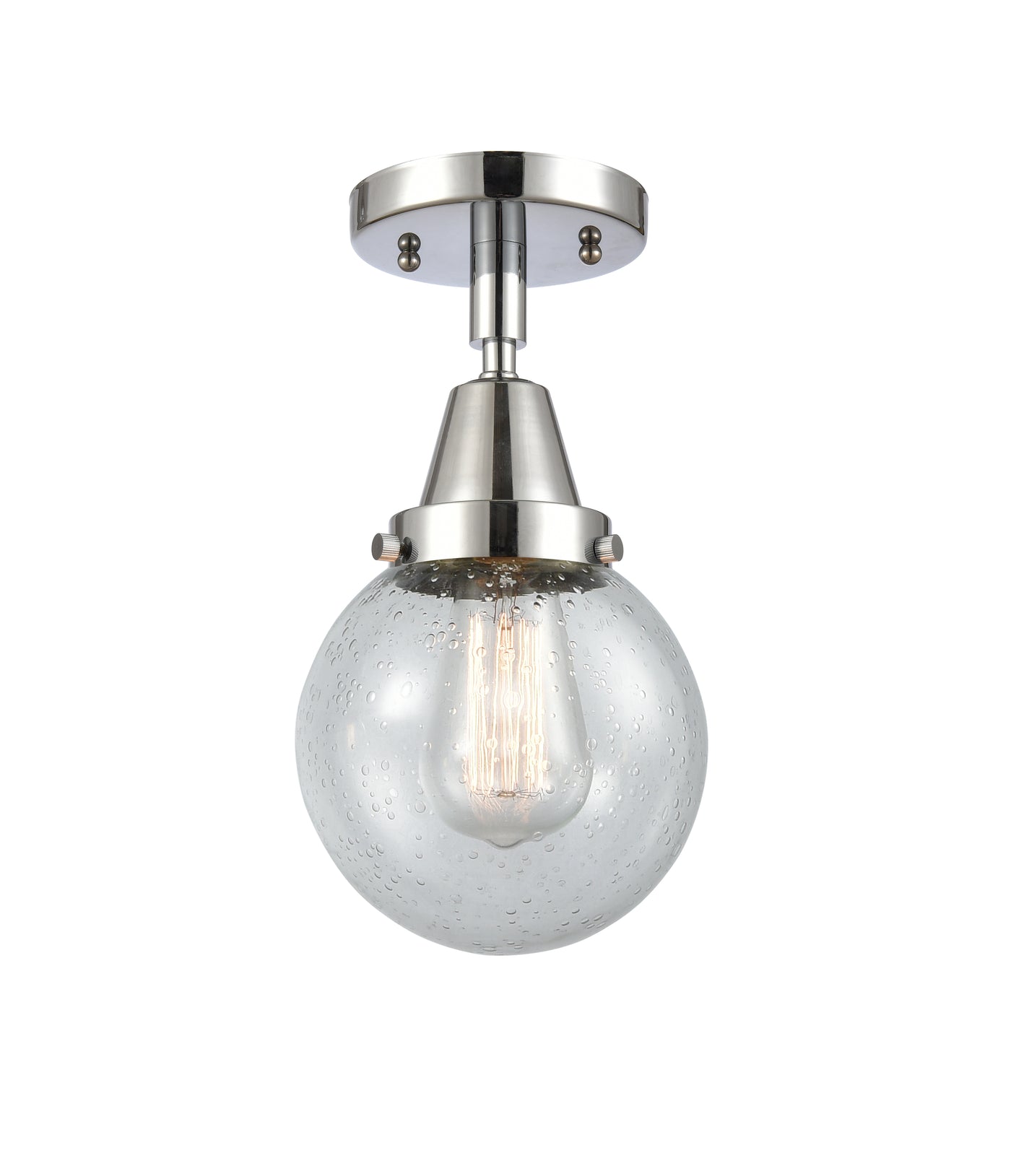 Caden Semi-Flush Mount Brushed Satin Nickel
