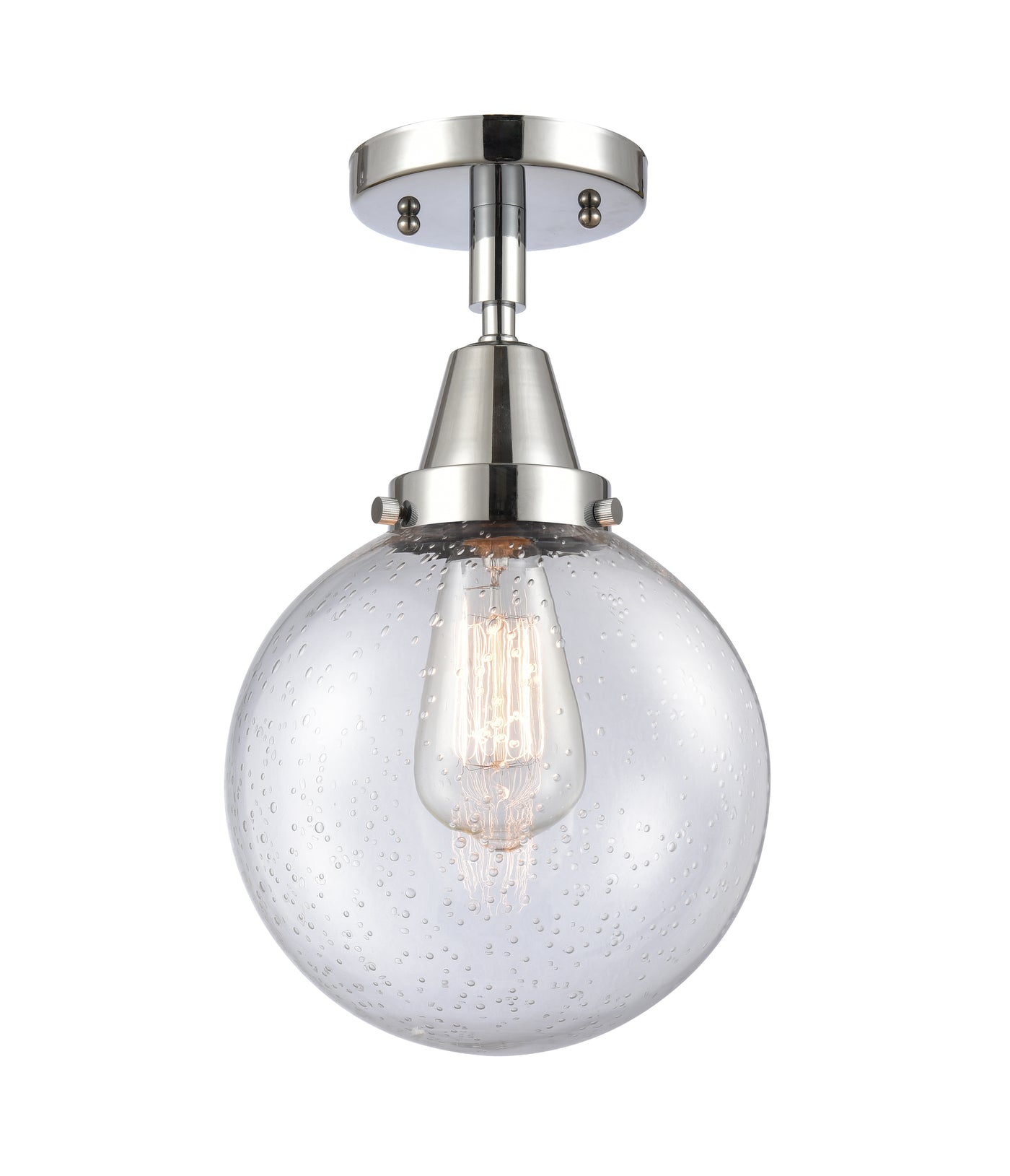 Caden Semi-Flush Mount Brushed Satin Nickel