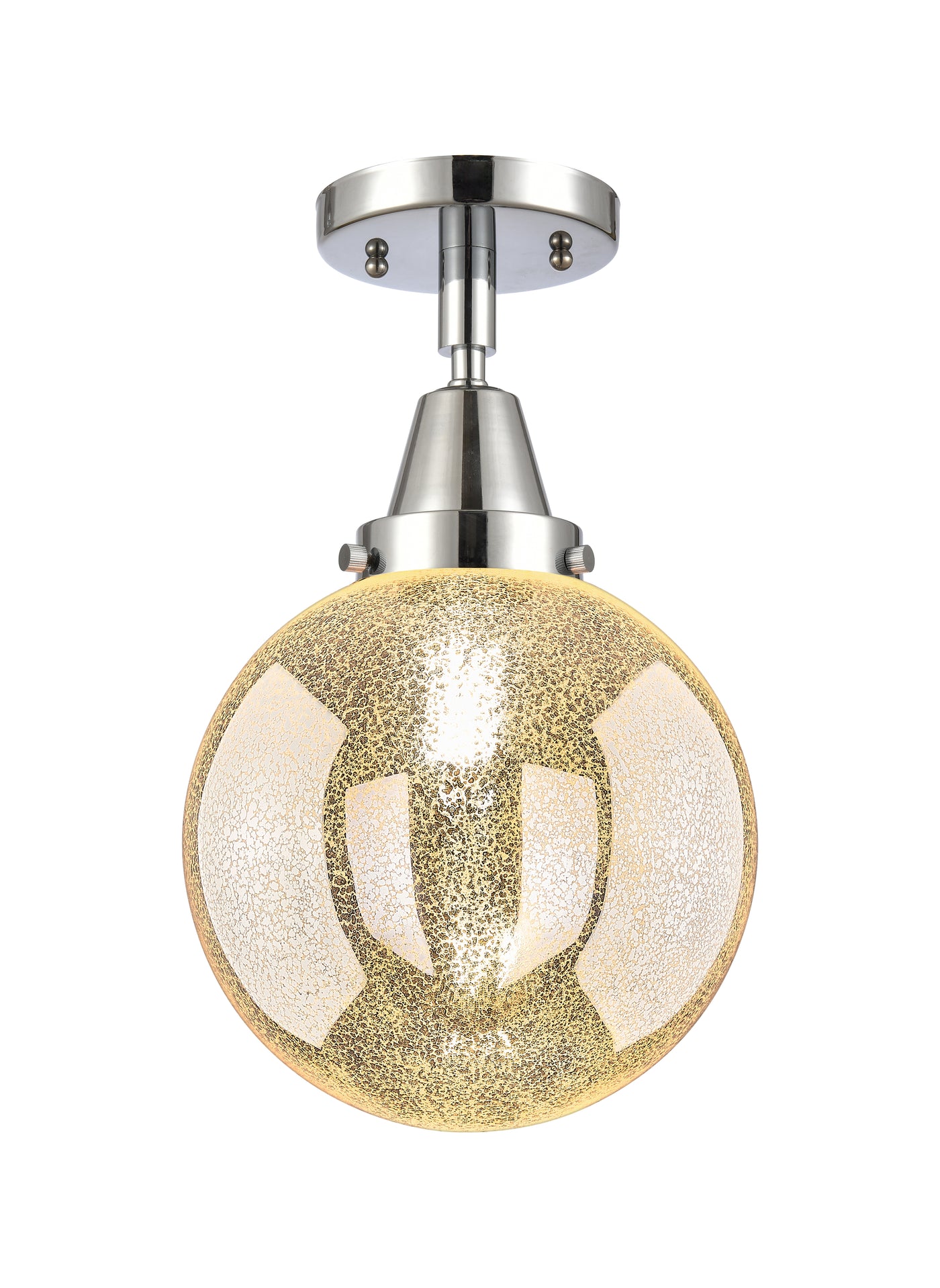 Caden Semi-Flush Mount Brushed Satin Nickel