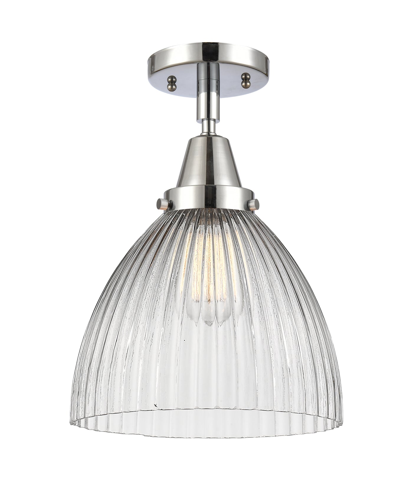 Caden Semi-Flush Mount Brushed Satin Nickel